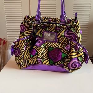 Betsey Johnson flower pattern bag